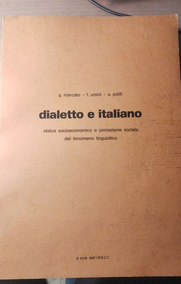 WEISHEIT - Dialekt und Italienisch - Regionales Institut für kulturelle Entwicklung 1973