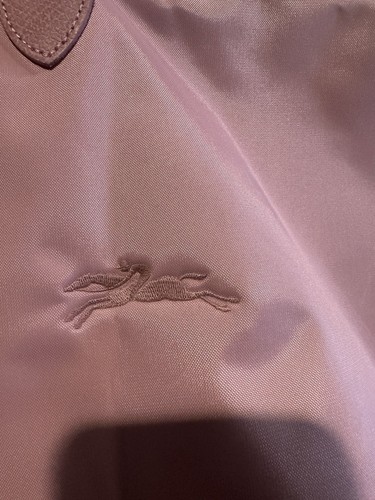 NEW Longchamp Le Pliage Tote Bag Horse Pink Large L - Foto 9 di 13