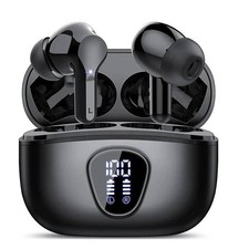 Wireless Earbuds BT5.3 HiFi Stereo with ENC Mic, LED Display  Waterproof