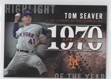 2015 Topps Update Highlight of the Year Tom Seaver #H-73 HOF 0f8