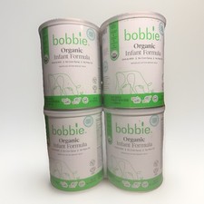 4 Cans Bobbie Organic Infant Formula Milk-Based Powder 14.1oz Exp 1/2027