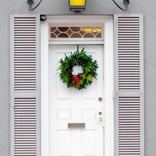 Double-sided Wreath Hanger Christmas Wreath Hangers Door Hanging Garland Hook