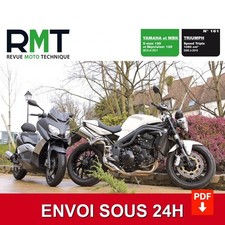 Revue Moto Technique 161 Yamaha XMAX/MBK Skycruiser 125 Triumph Speed Triple CD