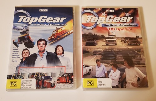 Top Gear DVD Lot All Region 4 Series 19 Great Adventures Challenges US Special - Imagen 5 de 7