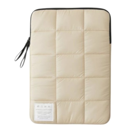 Urban Outfitters Puffer Beige Laptop Sleeve 16" - 第 2/4 張圖片