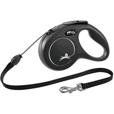 Dog Leash Trixie New CLASSIC Black M 5 M