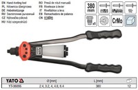 Yato Blindnietzange Nietzange Zange 2,4-6,4Mm YT-36095