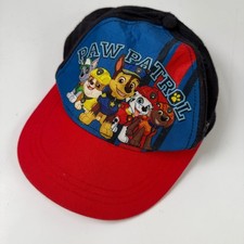 Nickelodeon Paw Patrol Boys Hat S/M 24M-3T Multi-Color Polyester Cotton Cap