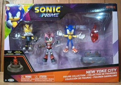 JAKKS Pacific Sonic Prime Action Figures Sonic Rusty Rose Tails Nine Prism Shard