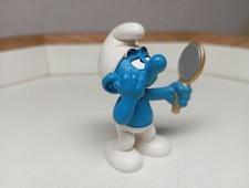 Schleich Eitler Schlumpf - 20537 -  Schlümpfe Classic 2005 Spiegel golden Vanity