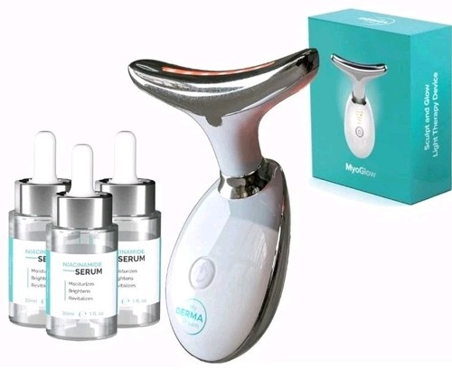 MyoGlow LED Nackenmassagegerät & 90 Tage Niacinamid Serum - Bild 1 von 6