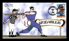 US COVER MIGHTY CASEY FOLK HEROES MUDVILLE BASEBALL FDC ALL OVER HAND MADE