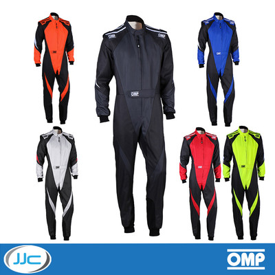 OMP KS-3X Kartanzug - FIA Approved, Schwimmärmel (Erwachsenen- & Kindergrößen)