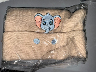 Elephant Gifts Beanie Hat for Women/Men Get Well Soon Funny One Size, Cream paig