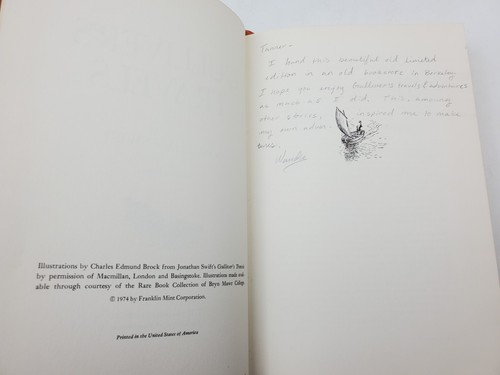 1974 Gulliver's Travels Jonathan Swift Limited Edition Hardcover Book - Picture 8 of 9