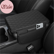 Upgraded Car Center Console Cover,Microfiber Leather Car Armrest Cover Cushion w