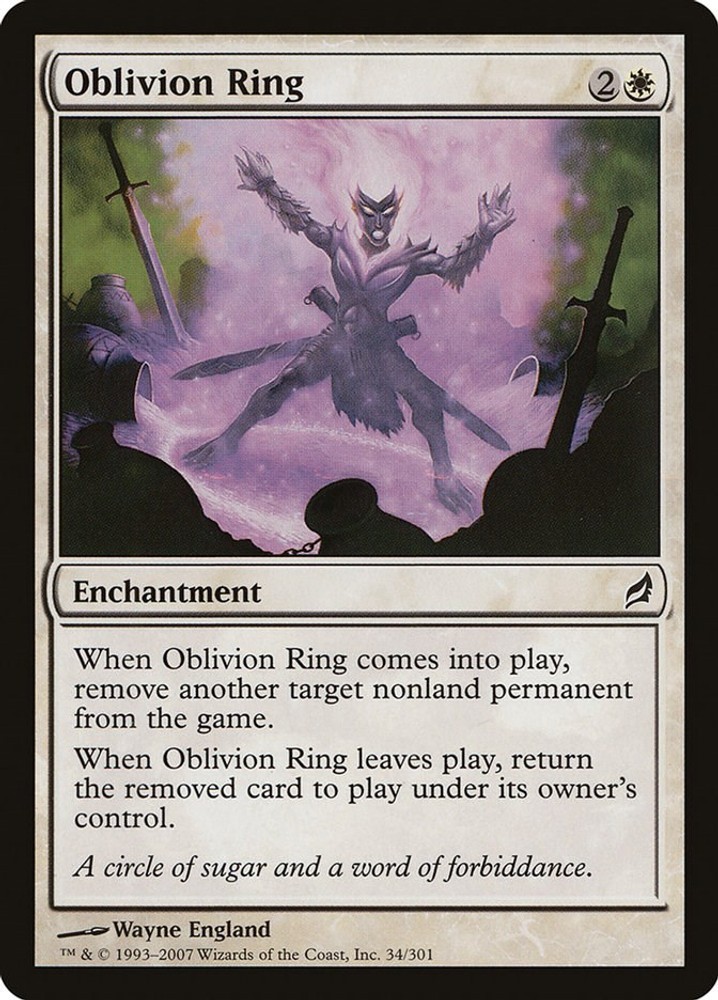 NM - Oblivion Ring LRW - 34 Lorwyn