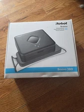 iRobot Braava 380t Robot Mop iAdapt 2.0 Navigation Wet & Dry Pads Gently Used!