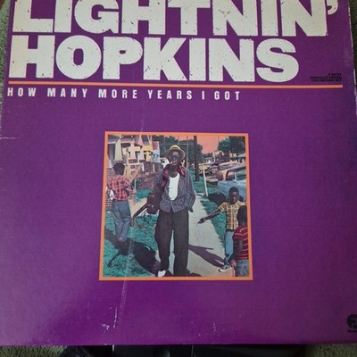 Lightnin' Hopkins - How Many More Years I Got - 2LP Vinyl Album - Fantasy - VG+