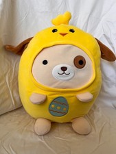 Easter Dog in chicken costume large plush