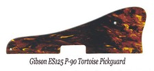 ES-125 Transparent Tortoise Pickguard & Bracket for Gibson Guitar Project NEW
