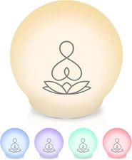 Syrinx Guided Breathing Light – Meditation Aid with Rhythmic Glow for Focus, Rel
