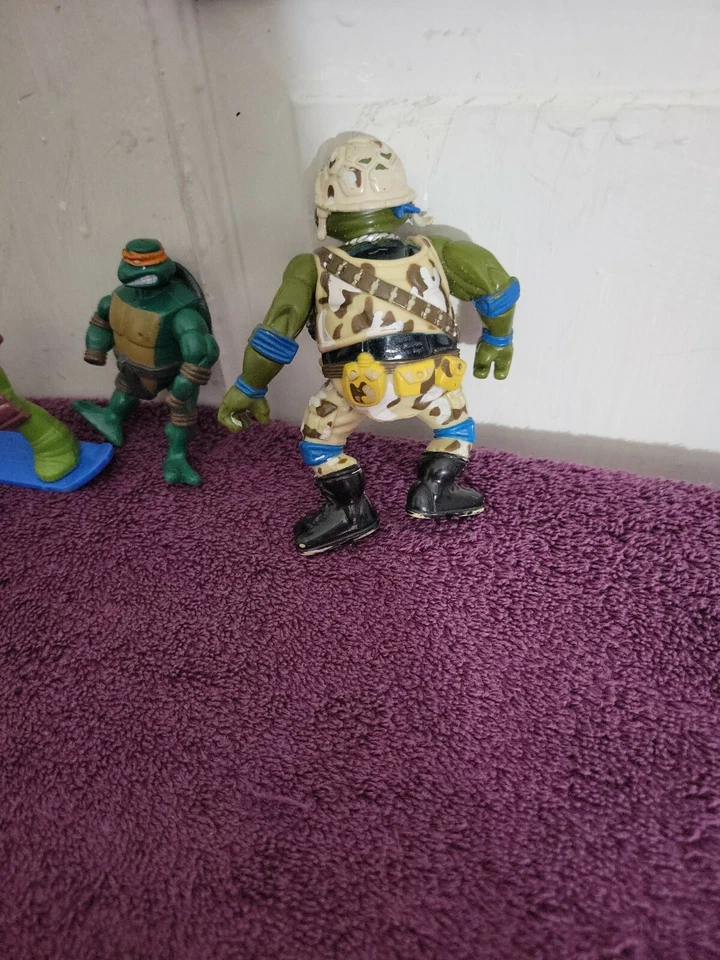 Lote Tortugas Ninja Pequeñas Foto 3 de 4