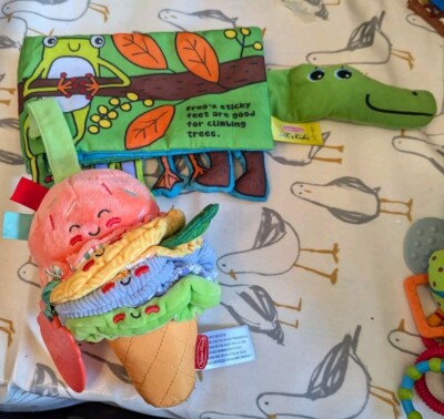 Melissa & Doug Kroko Buch und dehnbares Eis Spielzeug kostenloser Versand 