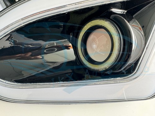For Ford Edge 2015-2018 LED Daytime Running Light DRL Angel Eyes Halo Fog Lamps - Picture 11 of 18