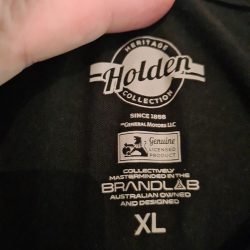 Holden Heritage Monaro GTS 5 Litre T-Shirt Mens Size XL Black Short Sleeve Top - Picture 3 of 10