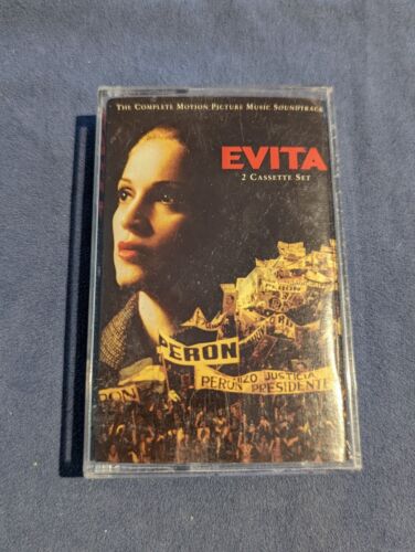 VINTAGE TAPE CASSETTE Evita Soundtrack - Picture 1 of 2