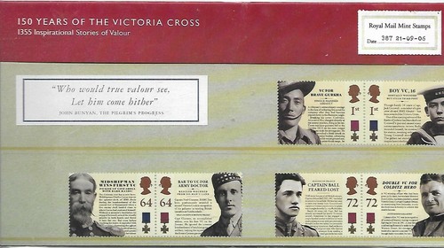 GB - 2006 -Presentation Pack No.387 - '' 150 Years of the Victoria Cross ''