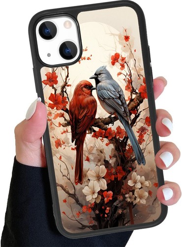 Bird Red Cardinal Hard Phone Case For Apple iPhone 11 12 13 14 15 plus Pro Max - Picture 16 of 36