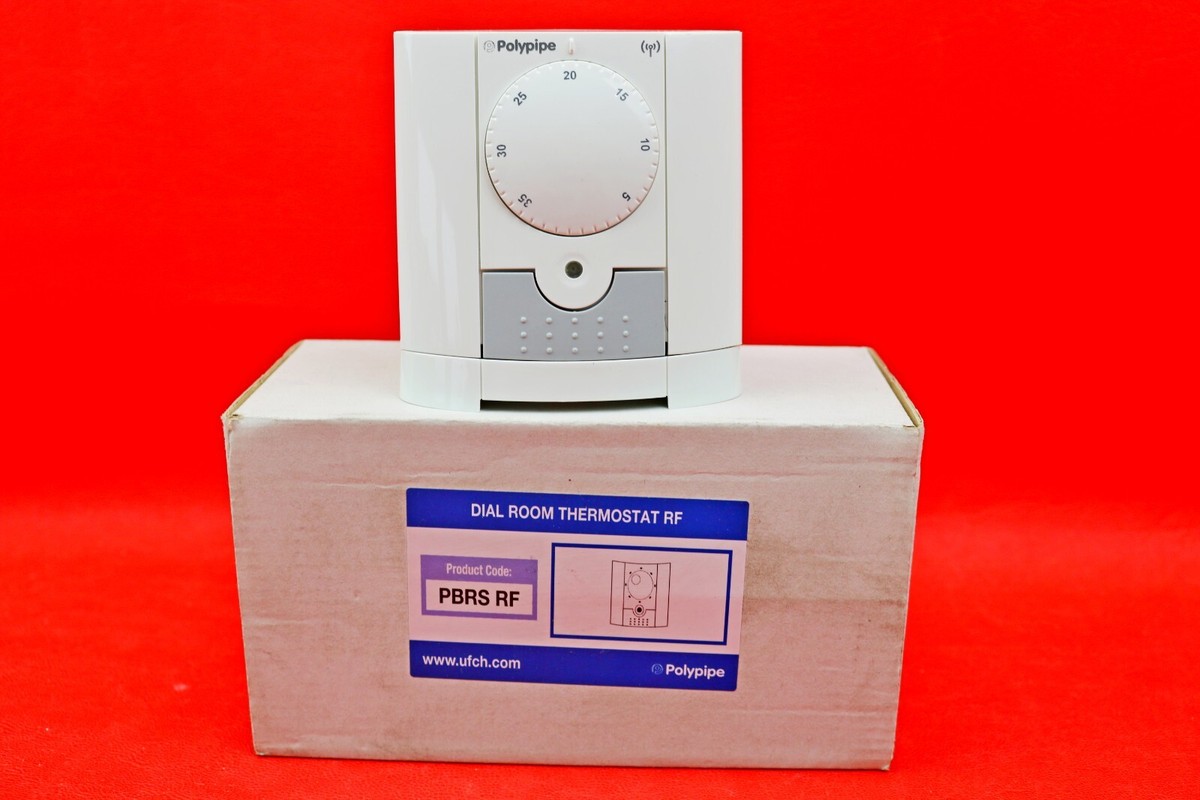 Polypipe Polyplumb PBRS RF Wireless Dial Room Thermostat