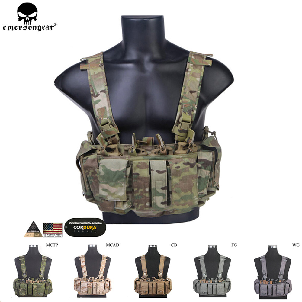 Emerson MF Molle Tactical Chest Rig UW IV Hunting Vest w/ Mag