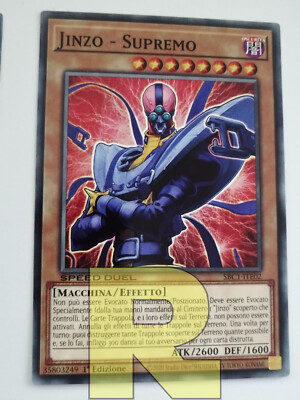 3x Jinzo - Supremo / Lord  Speed Duel  Common  SBC1-ITE02  Italienisch