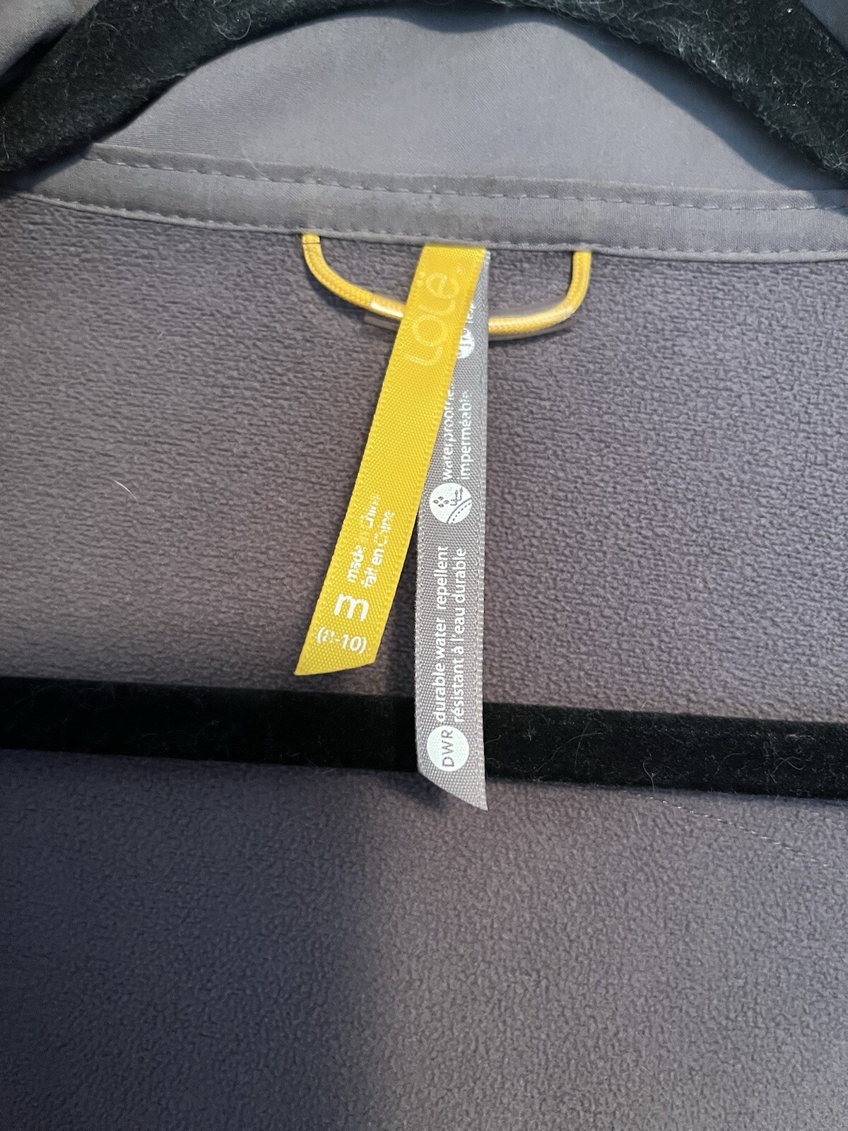 Lole Gray Softshell Trench Activewear Women's Med… - image 15