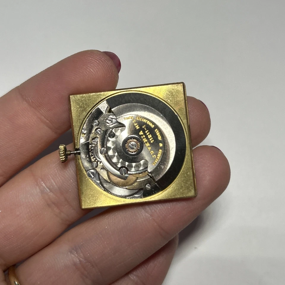 Movimiento reloj suizo hombre JUVENIA MFG cal 11211-1 17J Foto 3 de 4