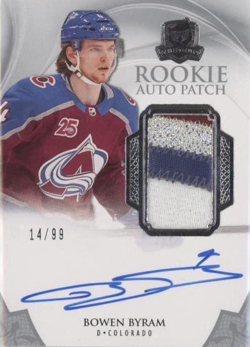 2020-21 Upper Deck The Cup - Rookie Auto Patch Bowen Byram #144 /99 (AU ...