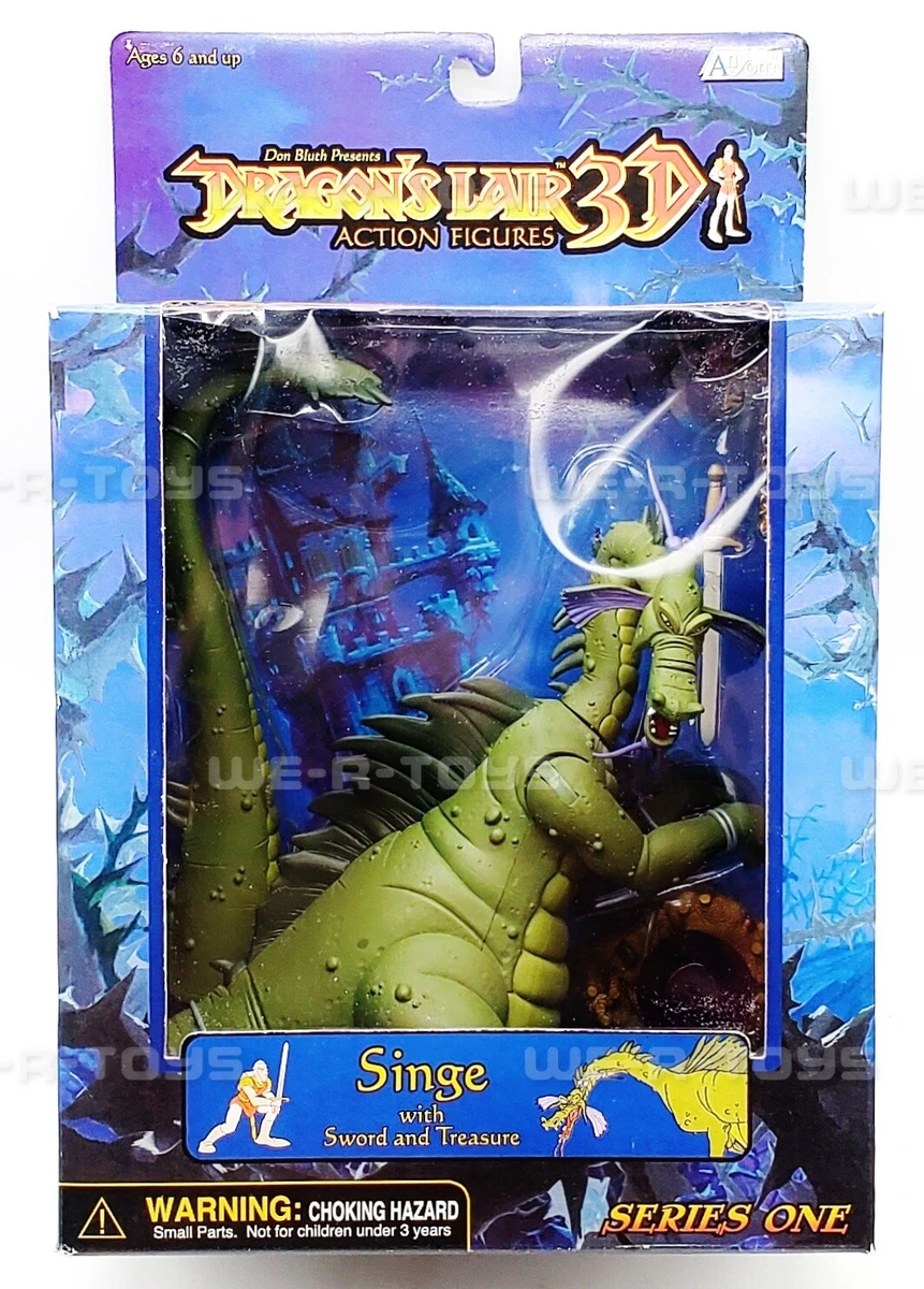 Don Bluth Presents Dragon s Lair 3D Singe Action Figure AnJon No