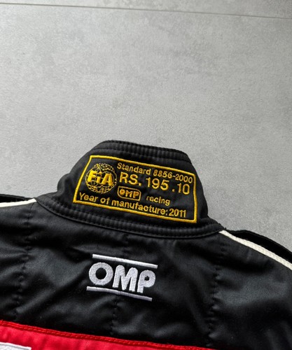 Men's OMP Racing Suit RARE F1 Lotus Pirelli Renault Size 52 ~M made in ITALY - Picture 16 of 16