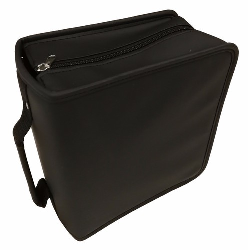 PREMIUM 50 68 140 200 DVD Wallet Leather Folder Movie Binder DVD Plastic Sleeves - 第 3/12 張圖片