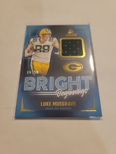 2024 Luminance Bright Beginnings Patch Gold 16/50 Luke Musgrave Packers