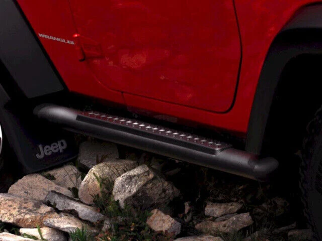 Genuine Mopar 2007-2018 Jeep Wrangler Assist Steps Side Steps Tubular 82210561AF - Image 3 of 4