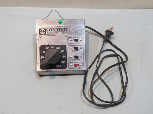 MRC Control Master II Model Train Transformer, Untested