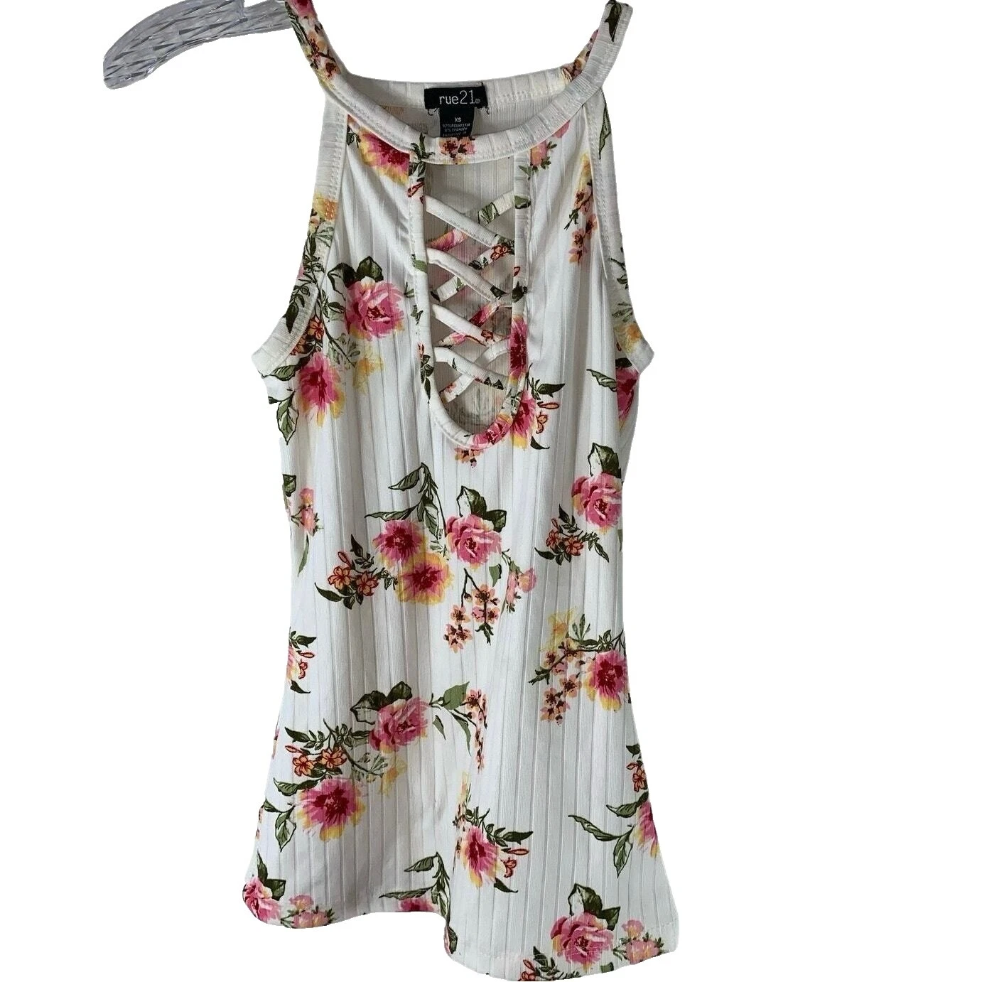 Женские топы с цветочным узором из полиэстера для женщин Rue21