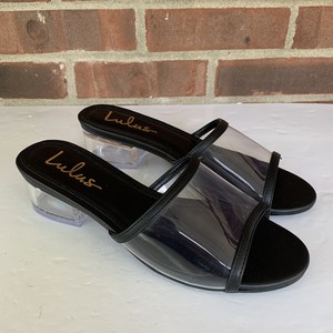 clear heels lulus