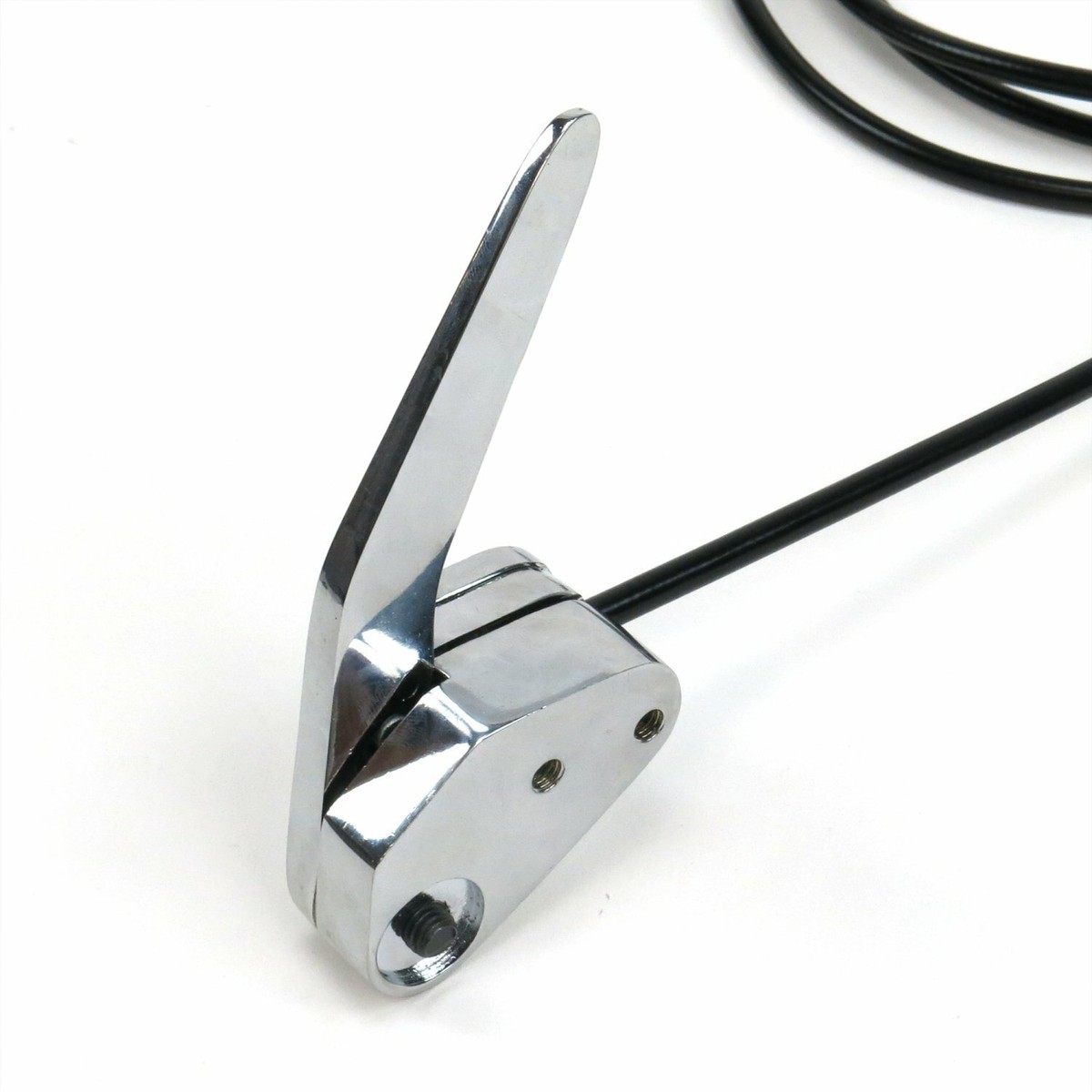 Chrome Latch Release System with Cable And Housing Trunk & Hood