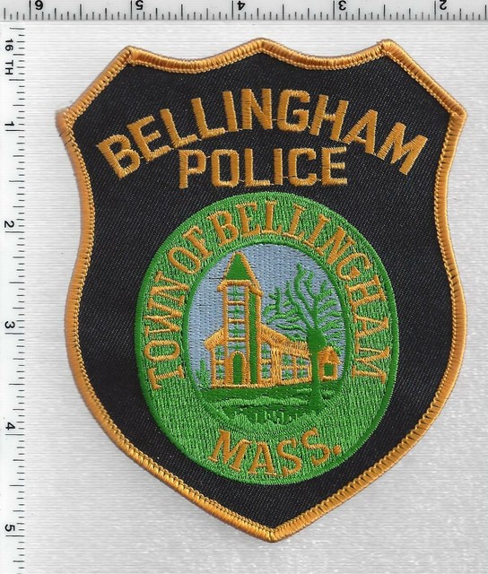 Bellingham Police (Massachusetts) 3rd Issue Shoulder Patch eBay