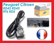 Cable adaptador para Autorradio Peugeot Citroen Rd43 Rd45 Rt6 Rd5 Sky | Compra online en eBay